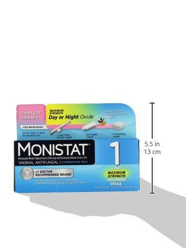 Monistat Combination Pack with 1-Ovule Insert with Applicator and External Cream MonistatAu supplements