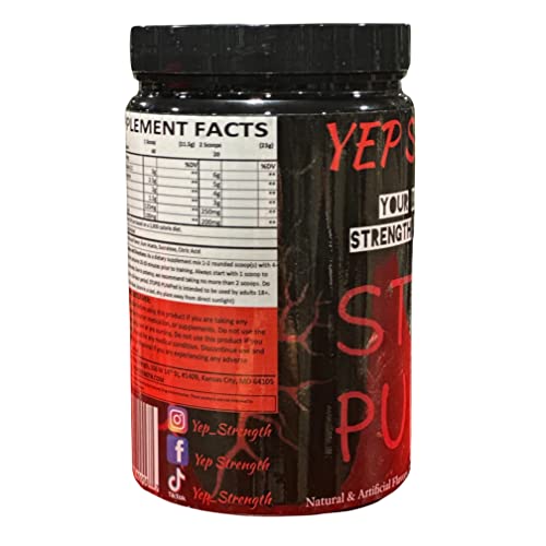 Yep Strength Stupid Pumped (Strawberry Lemonade) Yep StrengthAu supplements