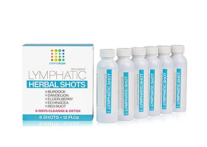 Bruizex Lymphatic Drainage Shots, Drink Supplment for Full Body Lymphatic Cleanse & Detox BruizexUS supplements