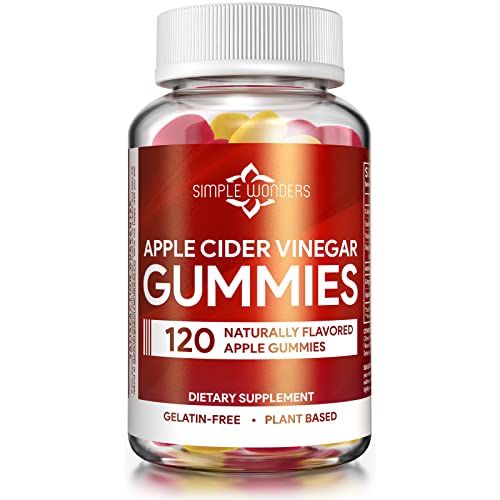 Apple Cider Vinegar Gummies with The Mother - ACV Gummies for Detox, Cleansing & Immune Support SIMPLE WONDERSAu supplements