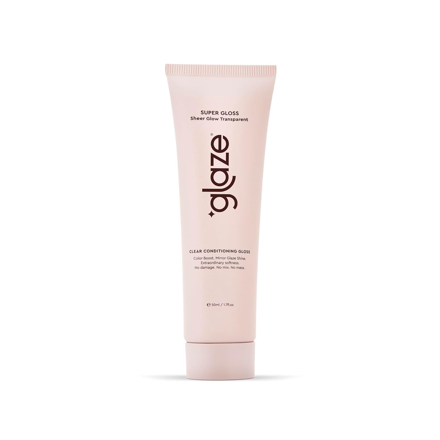Glaze Supergloss Sheer Glow Clear Hair Gloss Mini – Smooths, Lightweight, Adds Mirror Shine & Improves the look of Damaged Hair – Travel Size 1.7 oz glazeAu supplements
