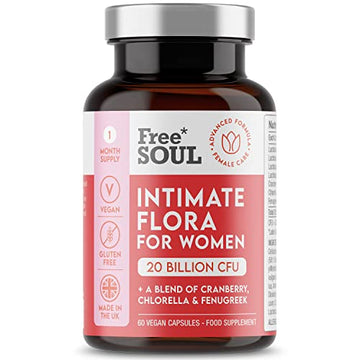 Probiotics for Women - Comprehensive Bio Cultures for Women's Intimate Flora, 20 Billion Free SoulUS supplements
