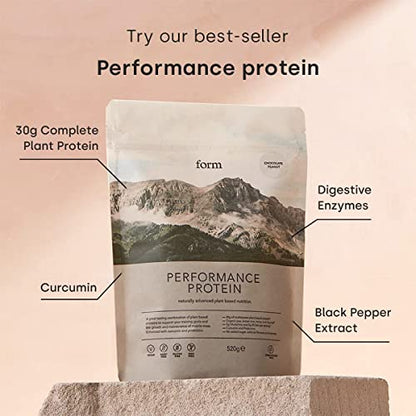 Form Performance Protein - Vegan Protein Powder - 30g of Plant Based Protein per Serving FormUS supplements