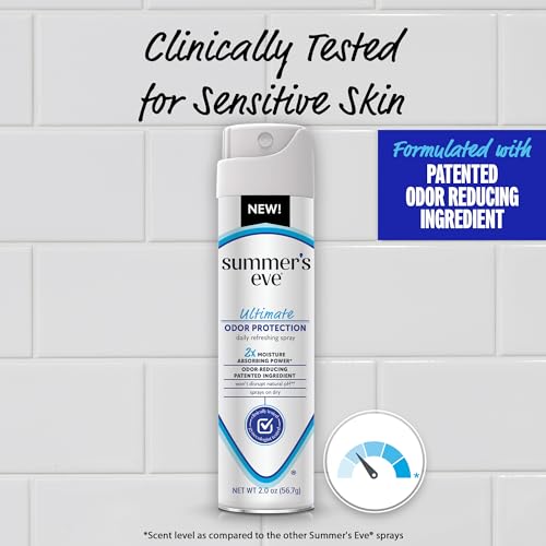Summer's Eve, Ultimate Odor Control, Feminine Spray for Odor Protection, Talc-Free, Absorbs Moisture, 2 oz Summer's EveAu supplements