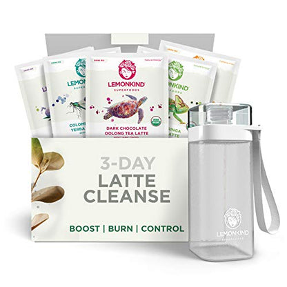 LEMONKIND Organic 3 Day Fat-Burn Cleanse for Weight Loss Jumpstart & Detox LEMONKINDUS supplements