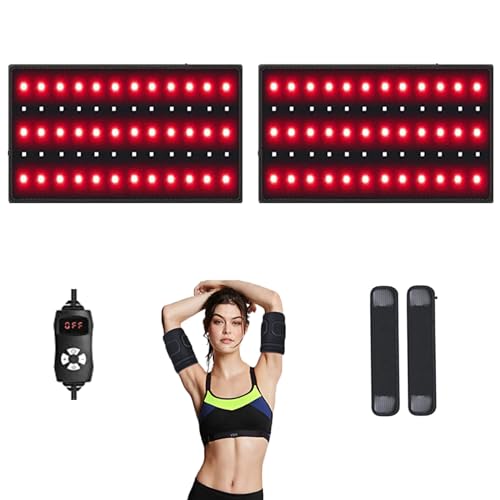 NEXTWOOD 660nm and 850nm Infrared Red Light Arm Therapy Wrap Belt with Timer & Brightness Setting Red NEXTWOODAu supplements