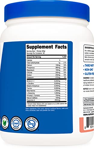 Nutricost Intra-Workout Powder, 30 Servings (Pink Lemonade) - Non-GMO, Gluten Free NutricostAu supplements