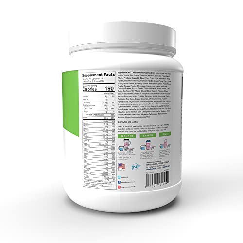 Lean1 Strawberry, 15 Serving tub, Fat Burning Meal Replacement by Nutrition53 N53US supplements