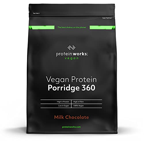 Protein Works - Vegan Protein Porridge 360 | High Protein Breakfast | Plant-Based | Chocolate | 450g THE PROTEIN WORKSAu supplements