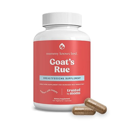 Goat's Rue Lactation Supplement For Increased Breast Milk, Lactation Supplement Mommy Knows BestUS supplements