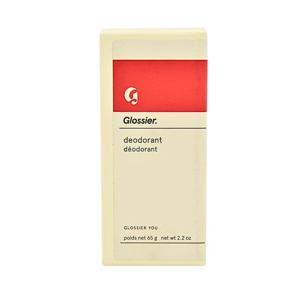 Glossier Deodorant Refillable Holiday Gift Set: Aluminum-Free Stick 2.2 oz + YOU Refill – Coconut Oil Base, Warm & Spicy GlossierAu supplements