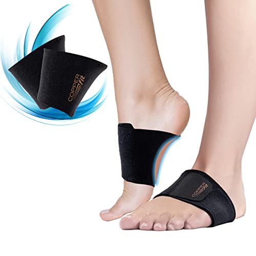Copper Fit CFACBP Health Unisex Arch Relief Plus with Built-In Orthotic Copper FitUS supplements