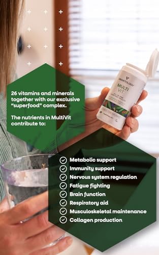 Vegetology MultiVit Vegan Multivitamins w/26 Vitamin & Mineral Supplements VegetologyUS supplements
