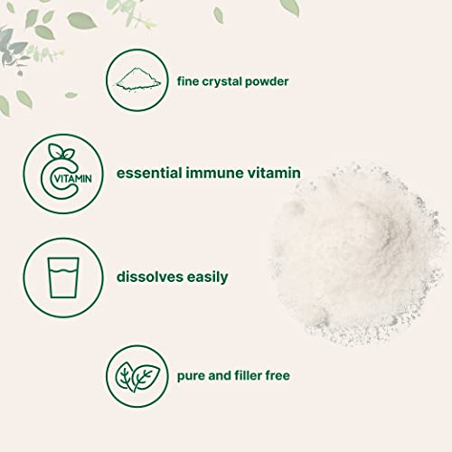 Micro Ingredients Pure Vitamin C Crystal Powder (Water Soluble Vitamin C 1000mg Micro IngredientsUS supplements