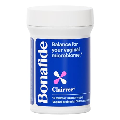 Bonafide Clairvee – Relief from Vaginal Odor^ – Hormone-Free, Drug-Free Vaginal Probiotic – Reduces Odor^ BonafideAu supplements