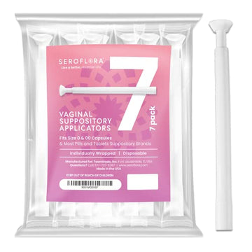 SEROVERA Seroflora Boric Acid Suppositories Applicators for Women, Individually Wrapped Pack of 7 SEROVERAAu supplements