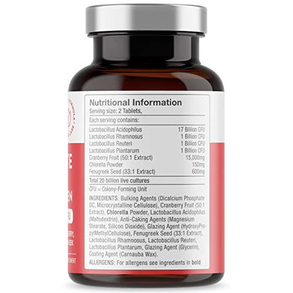 Probiotics for Women - Comprehensive Bio Cultures for Women's Intimate Flora, 20 Billion Free SoulUS supplements