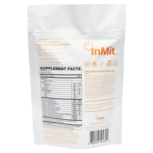 InMit Daytime Intermittent Fasting Support Drink That Provides Nourishment with 9 Essential InMitUS supplements