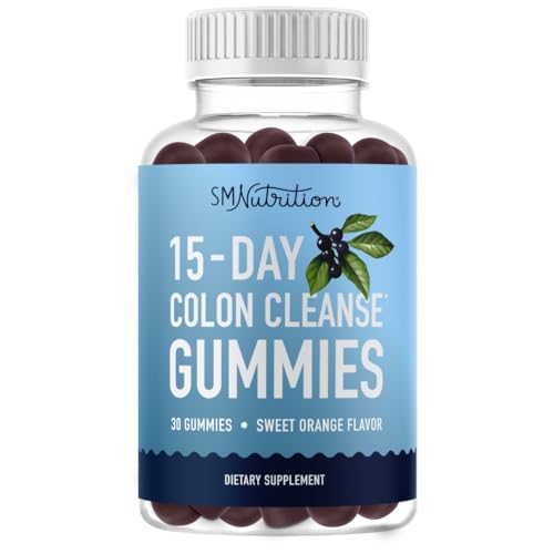 15 Day Colon Cleanse & Detox Gummies | Occasional Constipation & Bloating Relief SMNutritionAu supplements