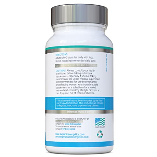 Rhodiola & Ashwagandha with L-Theanine - Award Winning Ashwagandha KSM-66 600mg swiss bioenergeticsAu supplements