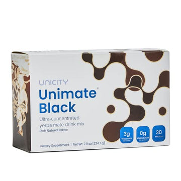 Unicity UNIMATE Black - Great Tasting - 30 Pack UnicityUS supplements