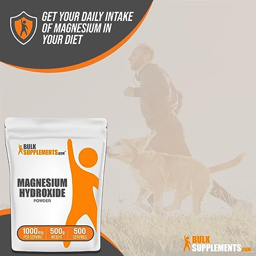 BulkSupplements.com Magnesium Hydroxide Powder - Magnesium Supplement BULKSUPPLEMENTS.COMUS supplements