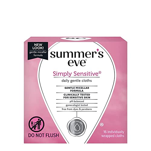 Summer's Eve Cleansing Cloths, Simply Sensitive, 16 Count Summer's EveUS supplements