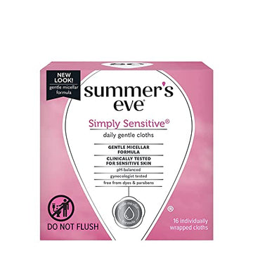 Summer's Eve Cleansing Cloths, Simply Sensitive, 16 Count Summer's EveAu supplements
