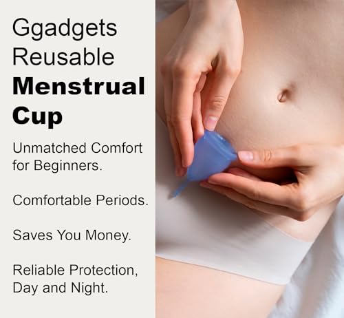 Ggadgets Menstrual Cup for Women with Pouch | Ultra Soft Odour & Rash Free | No Leakage GgadgetsAu supplements