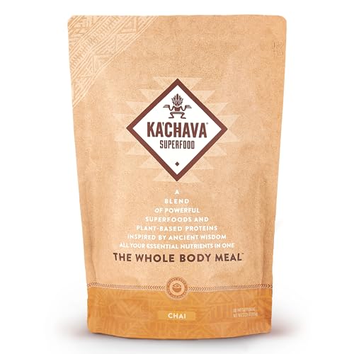 Ka’Chava All-In-One Nutrition Shake Blend, Chai, 85+ Superfoods, Nutrients & Plant-Based Ka'ChavaUS supplements