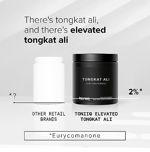 Tongkat Ali 40,000MG 200:1 Longjack for Men Extra Strength Ultra Concentrated Tongkat ToniiqUS supplements