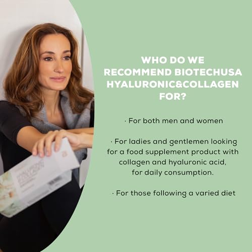 BioTechUSA Hyaluronic&Collagen, Food Supplement Capsules containing Collagen, hyaluronic Acid BioTechUSAUS supplements