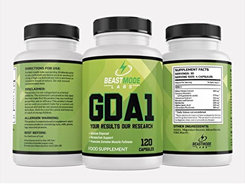 Beastmode Labs GDA1 Glucose Disposal Agent, Contains Berberine BeastModeUS supplements
