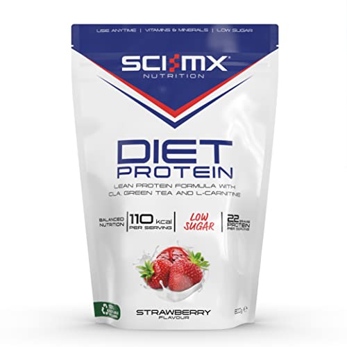 SCI-MX Diet Protein, High Protein, Low Sugar, Low Fat Lean Protein Formula Powder with Added CLA SCI-MXAu supplements