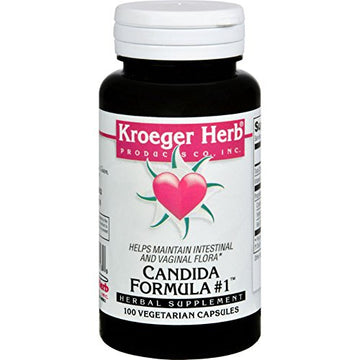 Kroeger Herb Candida Formula #1 100 Vcap Kroeger Herb ProductsAu supplements