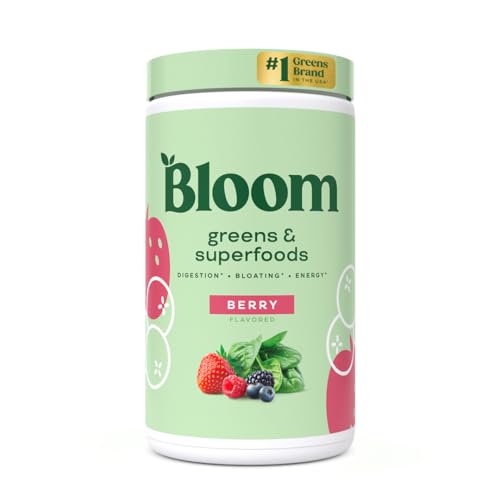 Bloom Nutrition Super Greens Powder for Digestive Health - Probiotics, Digestive Bloom NutritionUS supplements