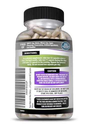 Kaya Naturals - Max Detox - 100% Natural, Healthy, Safe & New, Pure Herbal Ingredients Kaya NaturalsAu supplements