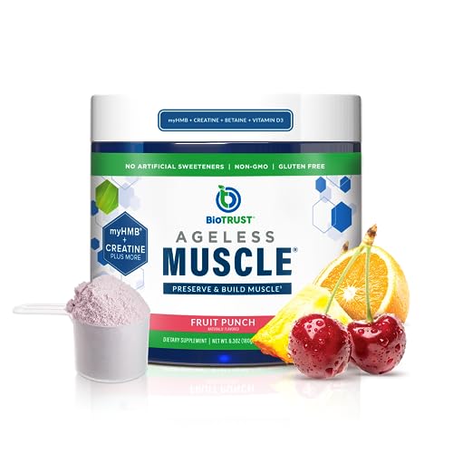 BioTrust Ageless Muscle Builder - Micronized Creatine Monohydrate Powder with HMB BioTrustUS supplements