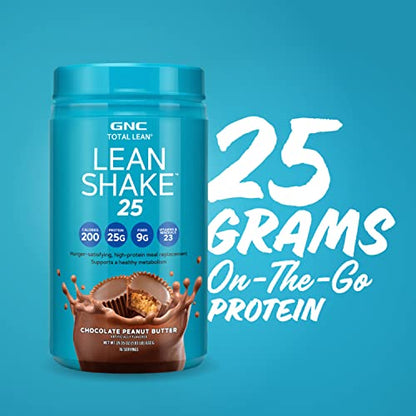 GNC Total Lean | Lean Shake 25 Protein Powder | High-Protein Meal Replacement Shake GNCUS supplements