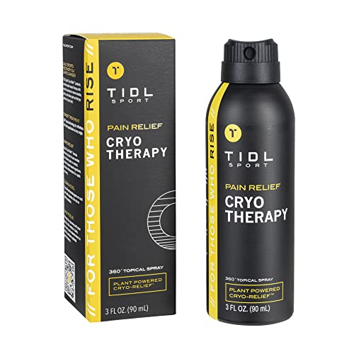 TIDL Cryotherapy Spray - Advanced Pain Relief for Rapid Recovery, Instant Cooling TIDLUS supplements