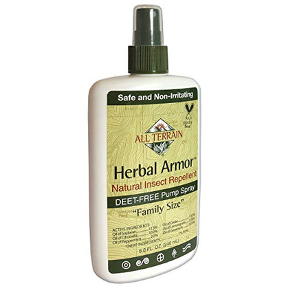 All Terrain Herbal Armor Natural Insect Repellent, DEET-FREE Pump Spray All TerrainUS supplements