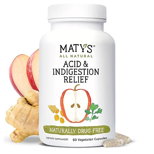 Matys Acid & Indigestion Relief Capsules, Safe Antacid Alternative for Occasional Acid MatysAu supplements