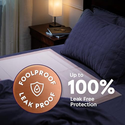 XXL Bed Pads, 5-Layer Disposable 30 x 36 Chucks Pee Pads for Incontinen Stack ManUS supplements