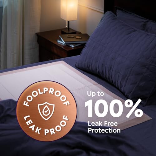 XXL Bed Pads, 5-Layer Disposable 30 x 36 Chucks Pee Pads for Incontinen Stack ManUS supplements