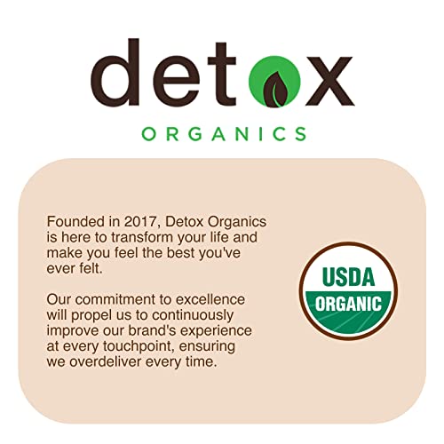Detox Organics Chocolate Superfood Powder, Detox Cleanse for your Body, Bloating Relief Detox OrganicsAu supplements