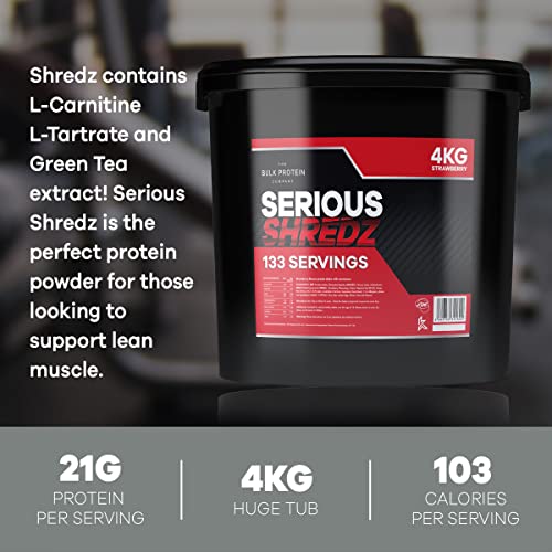 The Bulk Protein Company – Serious Shredz – Diet Whey Protein Powder – Contains L The Bulk Protein CompanyUS supplements