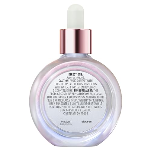 Olay Super Serum - Glow Serum for Face - Activated Niacinamide, Vitamin C & E, Collagen Peptide, AHA - 5-in-1 Benefits - Brightens, Hydrates, Smooths, Firms, Evens Tone, Proactive Anti-Aging, 1.7 Oz OlayAu supplements