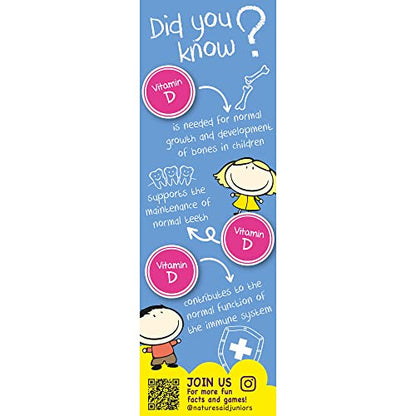 Natures Aid Vitamin D3 Mini Drops for Infants and Children, Sugar Free, 50ml natures aidUS supplements