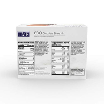 HMR "Classic" 800 Shake Meal Replacement Mix | Chocolate Shake Powder to Support Healthy HMRUS supplements