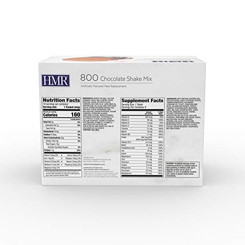 HMR "Classic" 800 Shake Meal Replacement Mix | Chocolate Shake Powder to Support Healthy HMRUS supplements